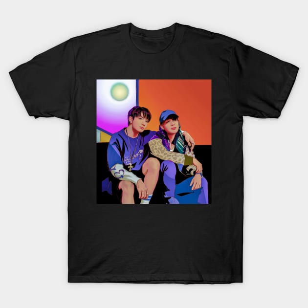 Festa Jikook T-Shirt by Elsa-draws